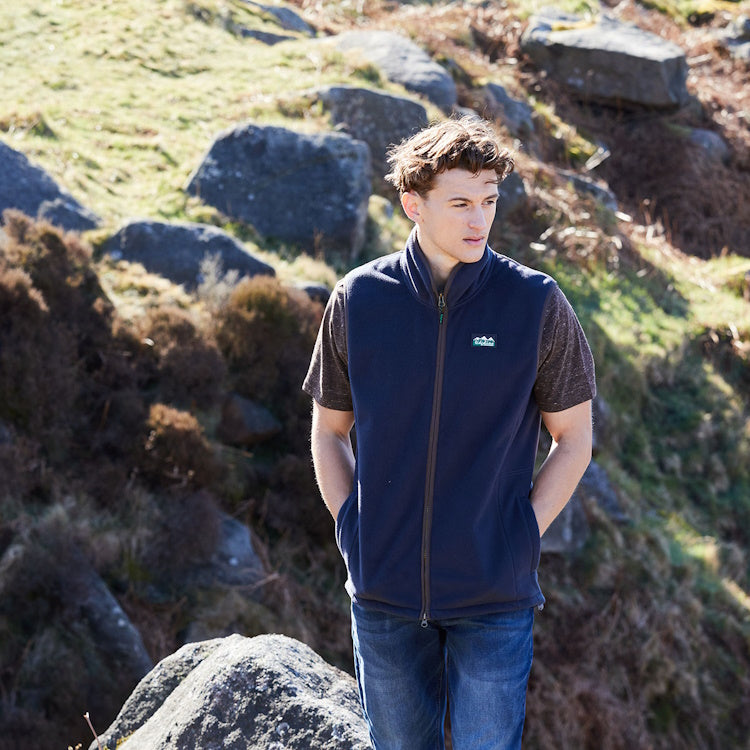 Ridgeline Kodiak Gilet - Navy