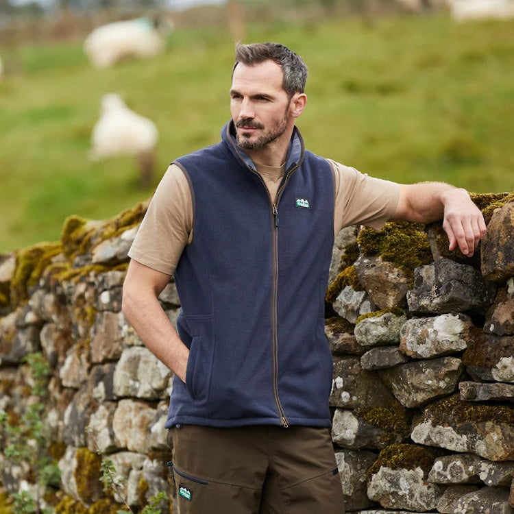 Ridgeline Kodiak Gilet - Navy