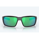 Costa Del Mar Fantail Pro Sunglasses - Matte Black Frame - Green Mirror 580G Lens