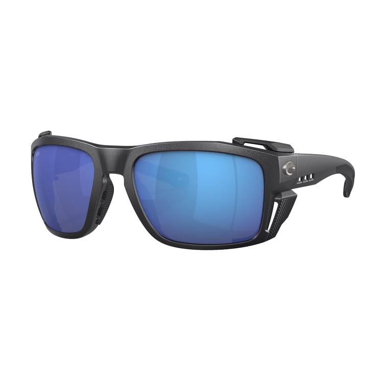 Costa Del Mar King Tide 8 Sunglasses - Black Pearl Frame - Blue