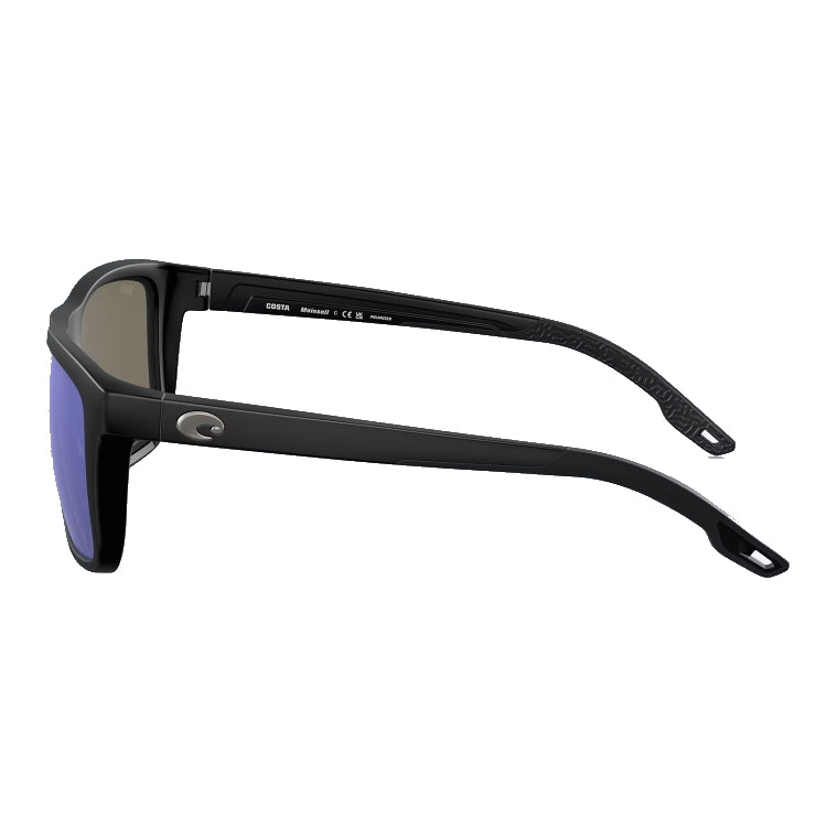 Costa Del Mar Mainsail Sunglasses - Matt Black Frame - Blue Mirror 580G Lens