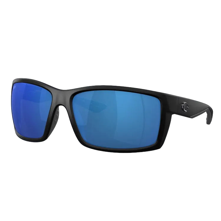 Costa Del Mar Reefton Sunglasses - Blackout Frame - Blue Mirror 580P Lens