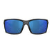 Costa Del Mar Reefton Sunglasses - Blackout Frame - Blue Mirror 580P Lens
