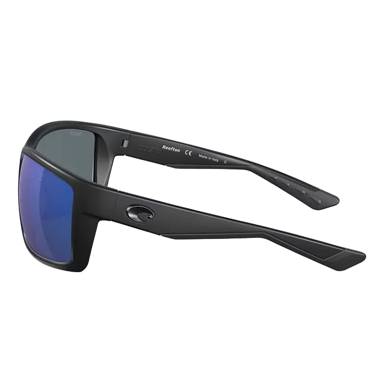 Costa Del Mar Reefton Sunglasses - Blackout Frame - Blue Mirror 580P Lens