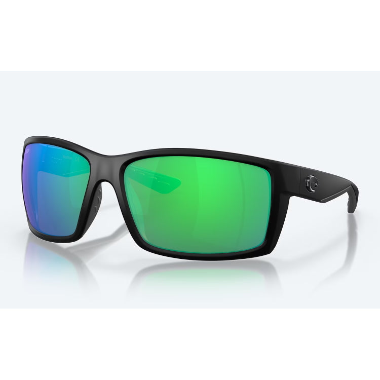 Costa Del Mar Reefton Sunglasses - Blackout Frame - Green Mirror 580P Lens