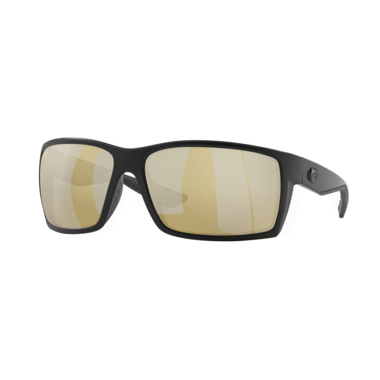 Costa Del Mar Reefton Sunglasses - Blackout Frame - Sunrise Silver Mirror 580P Lens