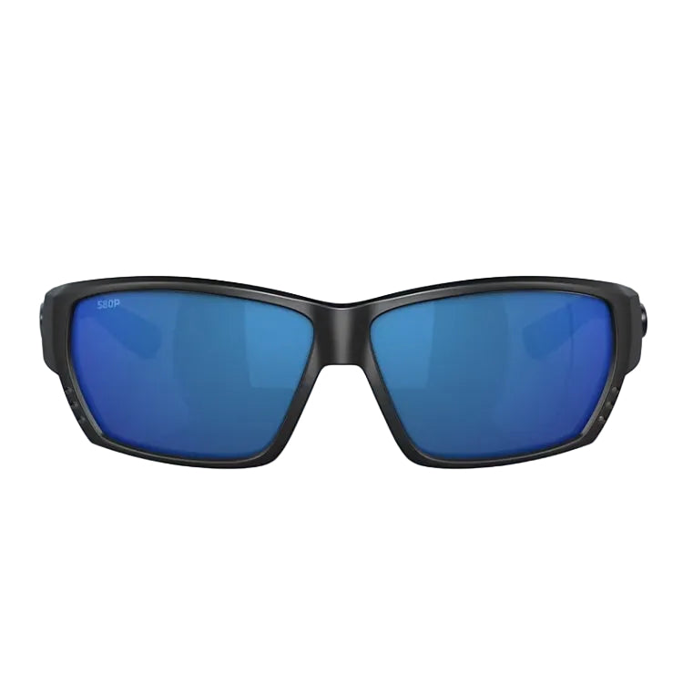 Costa Del Mar Tuna Alley Sunglasses - Blackout Frame - Blue Mirror 580P Lens