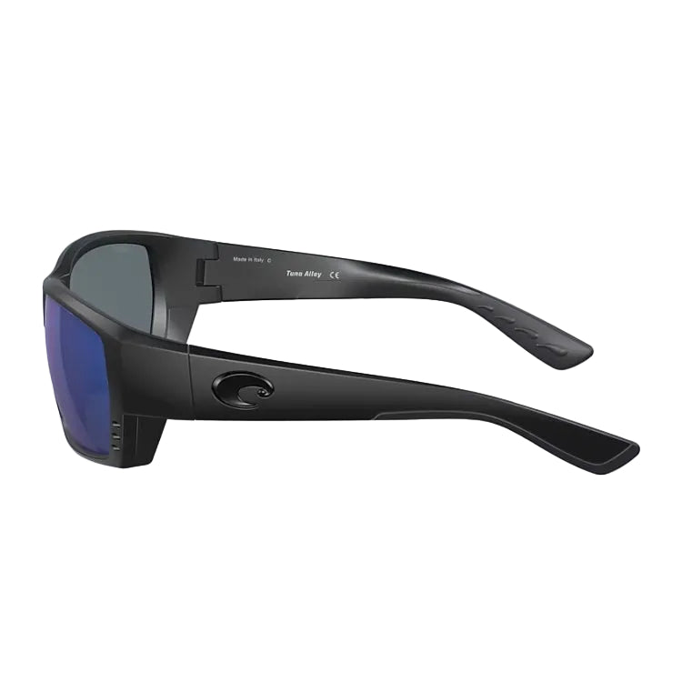 Costa Del Mar Tuna Alley Sunglasses - Blackout Frame - Blue Mirror 580P Lens