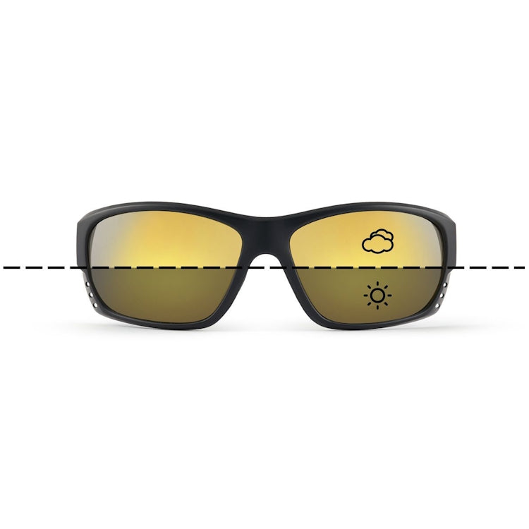 Fortis Finseeker Glass Switch Sunglasses - Amber Silver XBlok