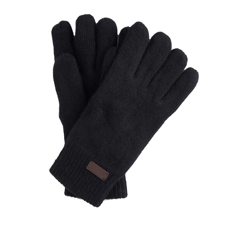 Barbour Carlton Knitted Gloves - Black
