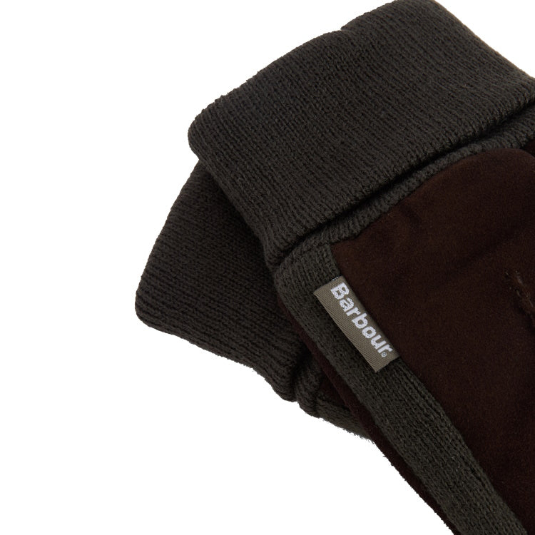 Barbour Magnus Glove - Brown/Olive