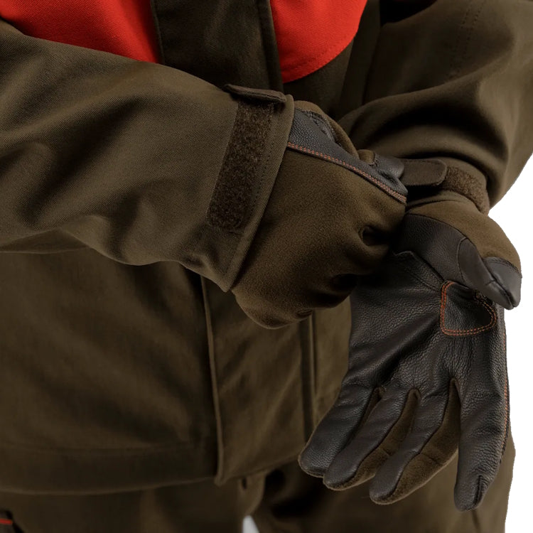 Harkila Wildboar Pro Gloves - Willow Green/Shadow Brown