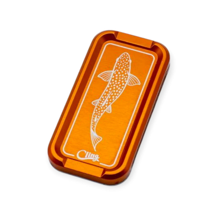 Cling Mag Grab Double Stack - Birds Eye View - Orange
