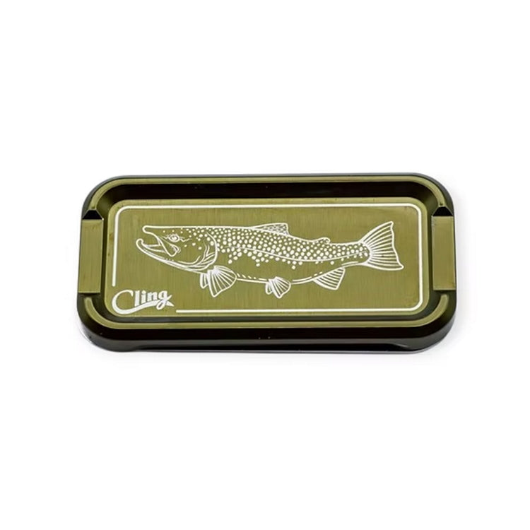 Cling Mag Grab Double Stack - Brown Mountain - Deep Green