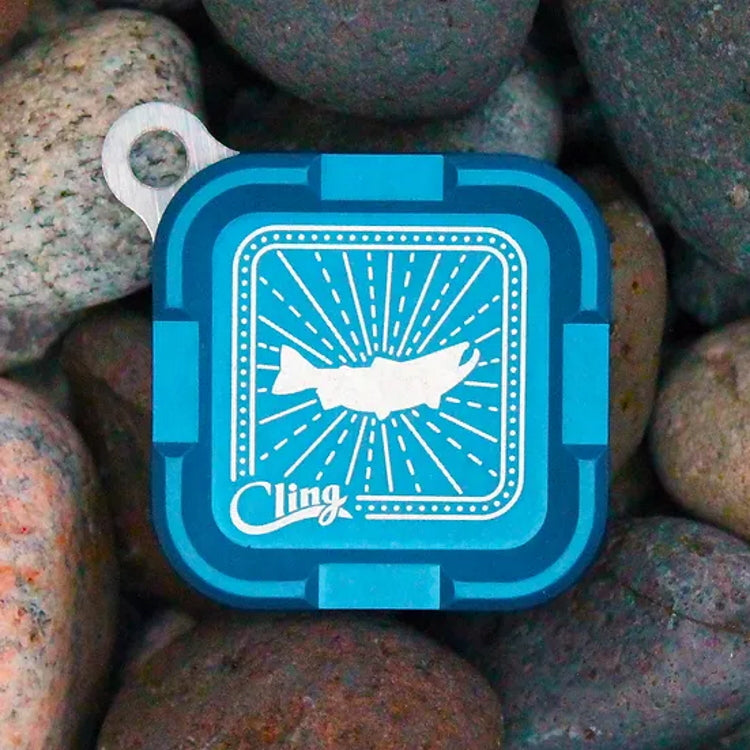 Cling Mag Grab Mini - Center of Attention - Blue