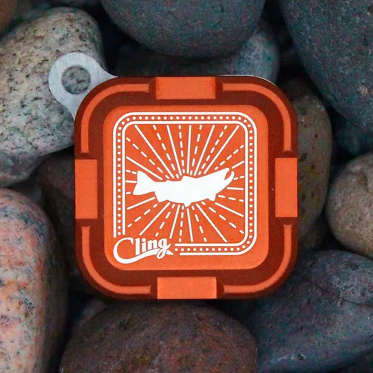 Cling Mag Grab Mini - Center of Attention - Orange
