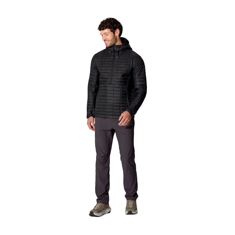 Rab Microlighter Pullover Hoody - Black