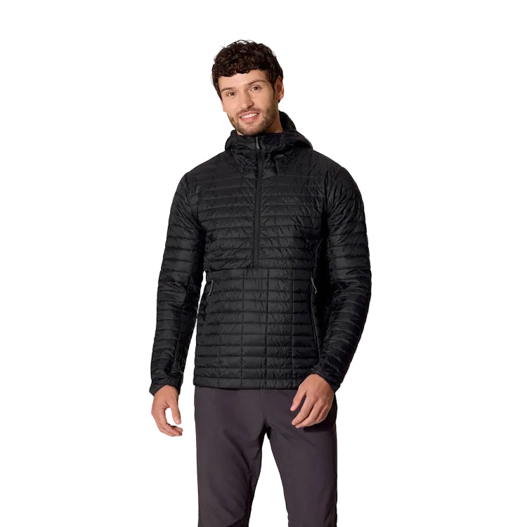 Rab Microlighter Pullover Hoody - Black