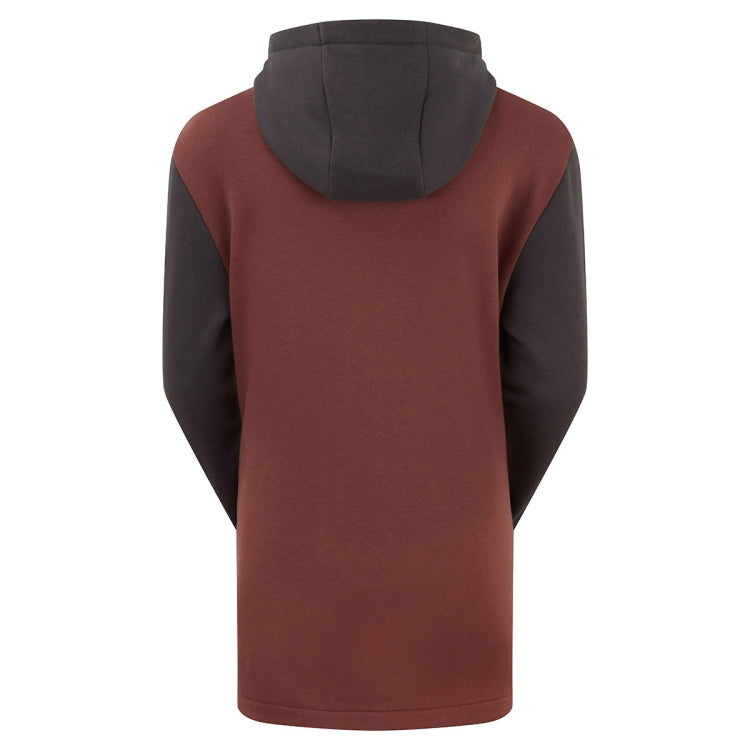 Ridgeline Ladies Tribe Hoodie - Oxblood Tri Colour
