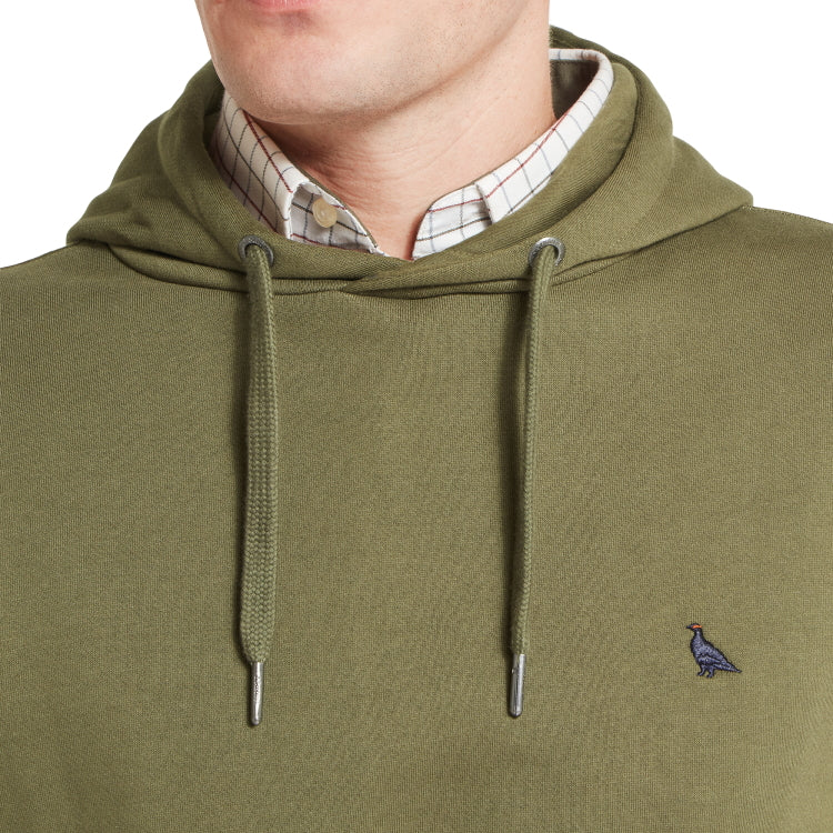 Schoffel Pentire Heritage Hoodie - Dark Khaki Green