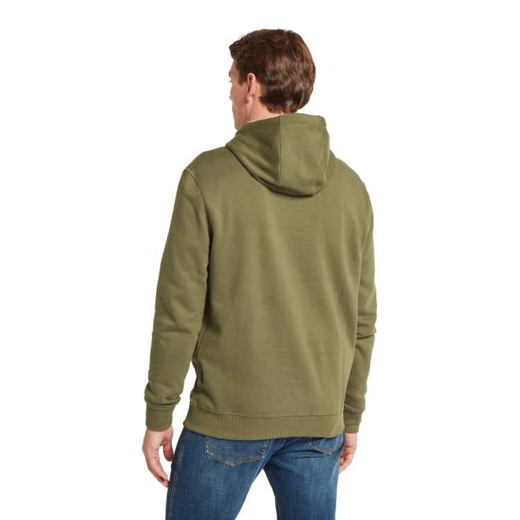 Schoffel Pentire Heritage Hoodie - Dark Khaki Green