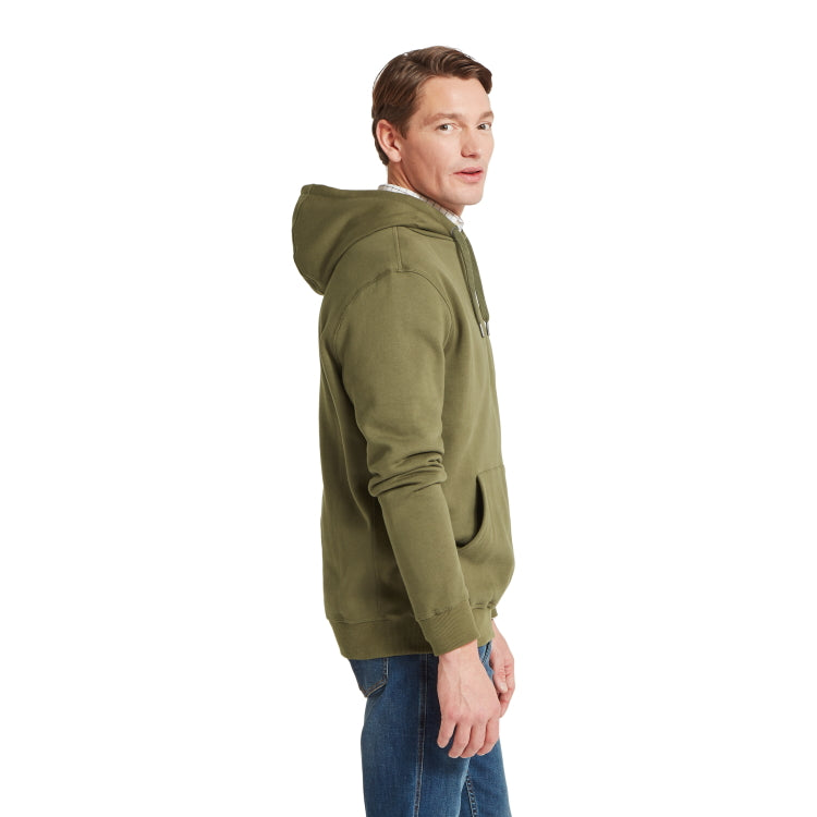 Schoffel Pentire Heritage Hoodie - Dark Khaki Green