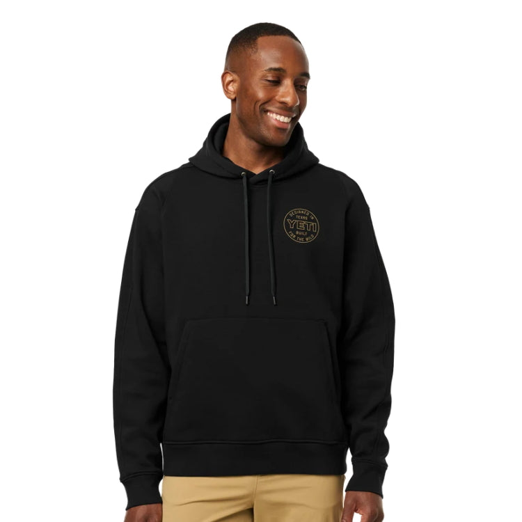 Yeti Designed In Hoodie - Black