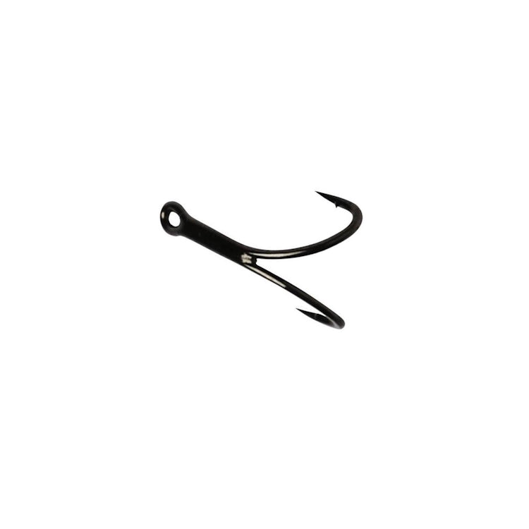 Owner Salmo Tube Double Hooks - Black Chrome