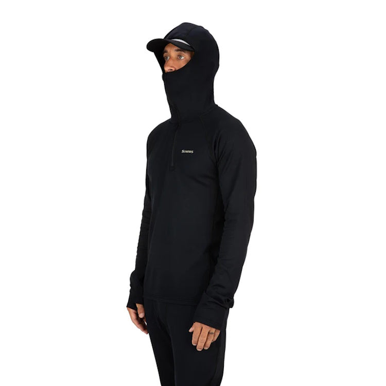 Simms Heavyweight Baselayer Hoody - Black