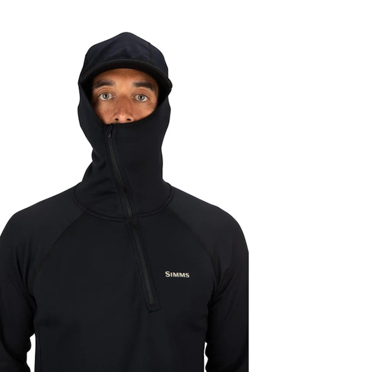 Simms Heavyweight Baselayer Hoody - Black