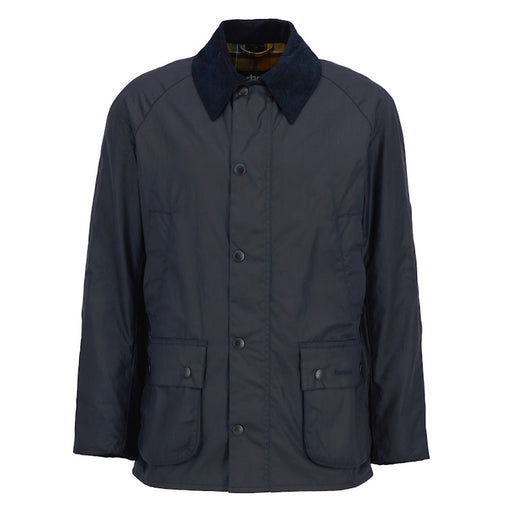 Barbour Ashby Wax Jacket - Navy