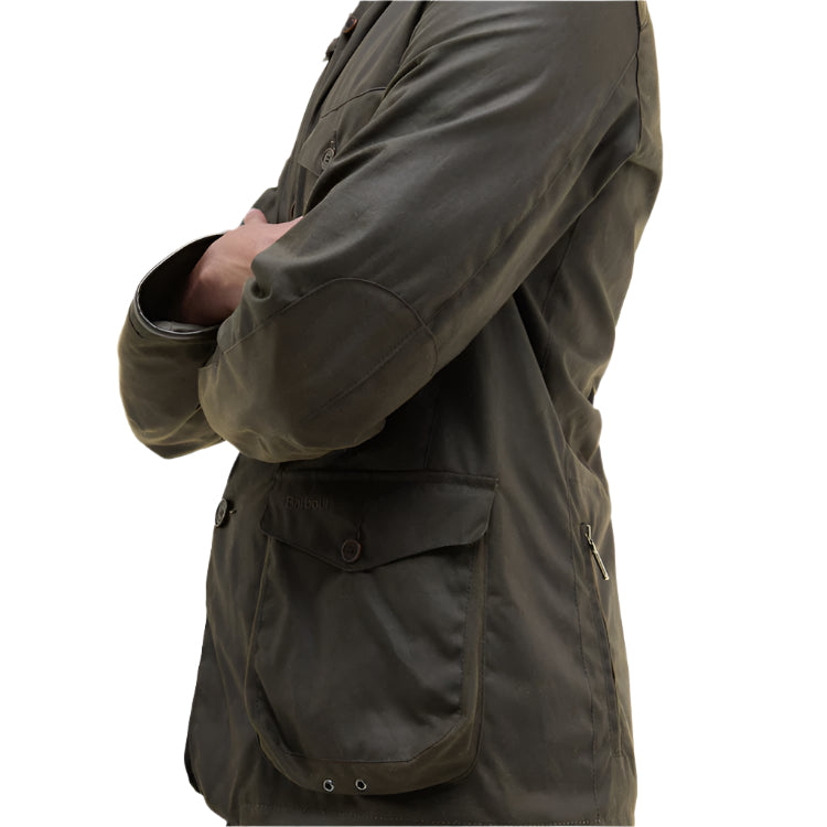 Barbour Beacon Sports Wax Jacket - Olive
