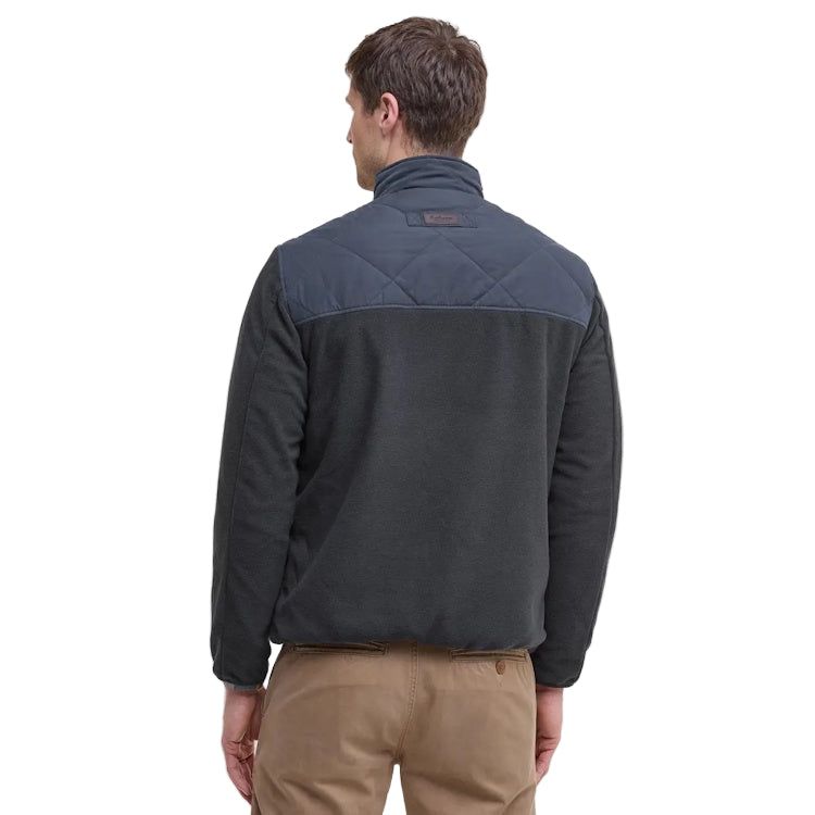 Barbour Hybrid Fleece Jacket - Navy