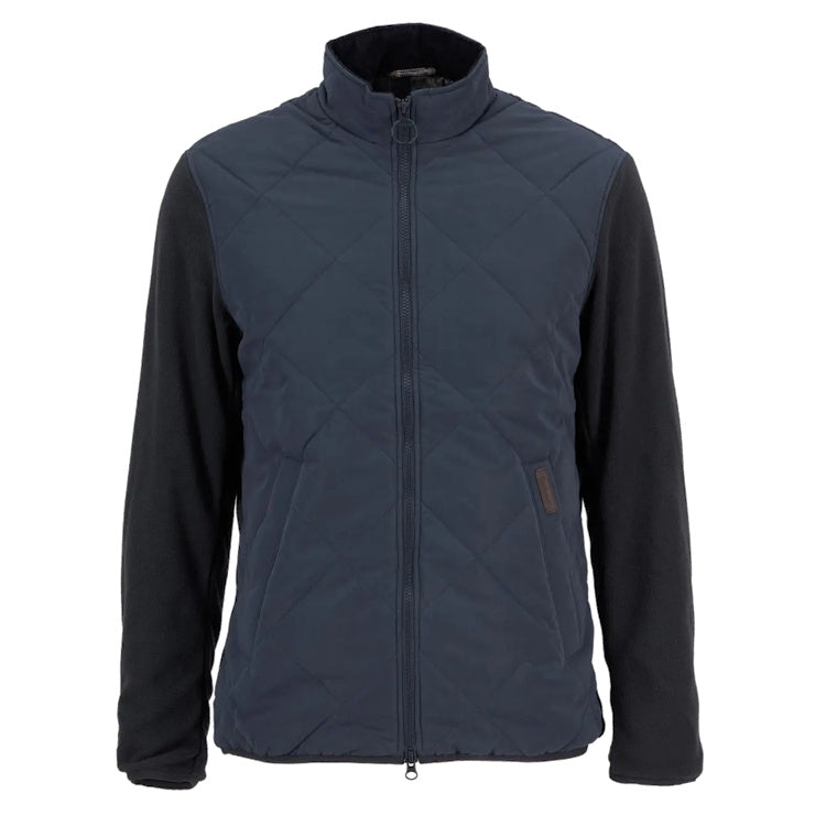 Barbour Hybrid Fleece Jacket - Navy