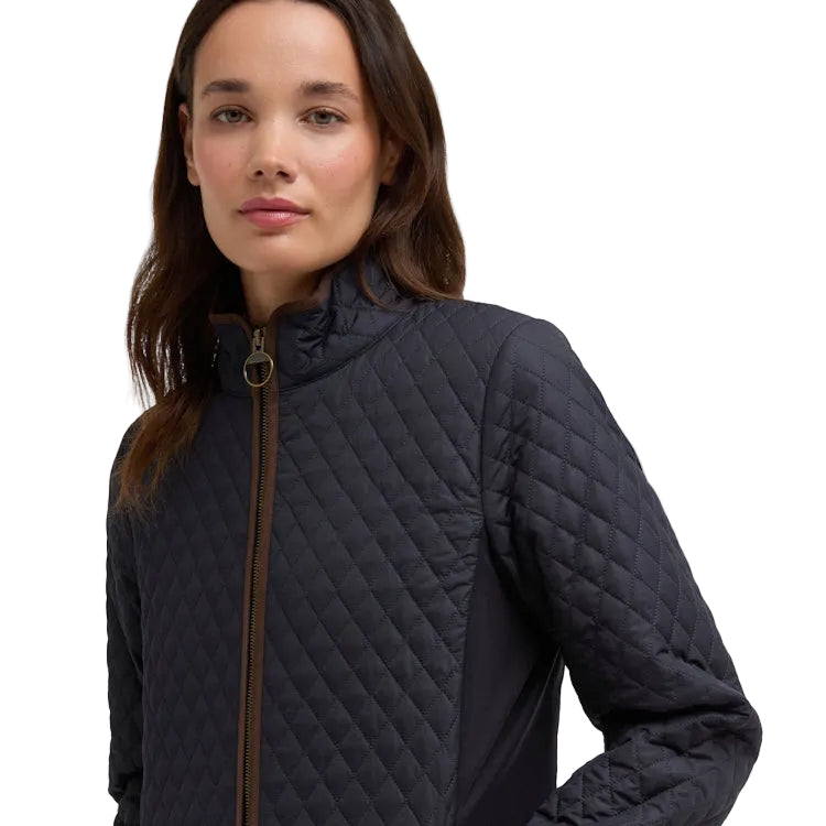Barbour Ladies Basswood Quilted Jacket - Dark Navy