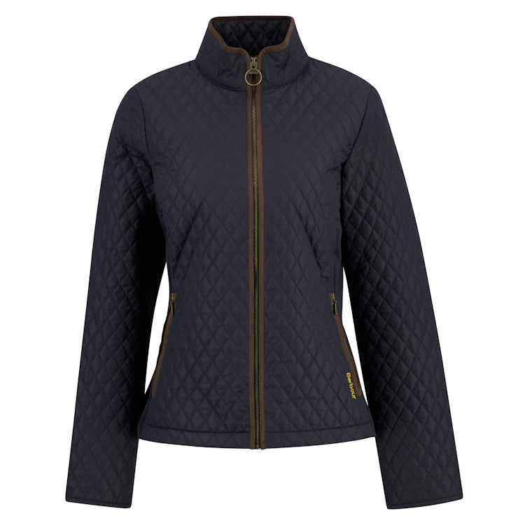 Barbour Ladies Basswood Quilted Jacket - Dark Navy