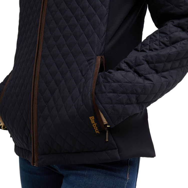 Barbour Ladies Basswood Quilted Jacket - Dark Navy
