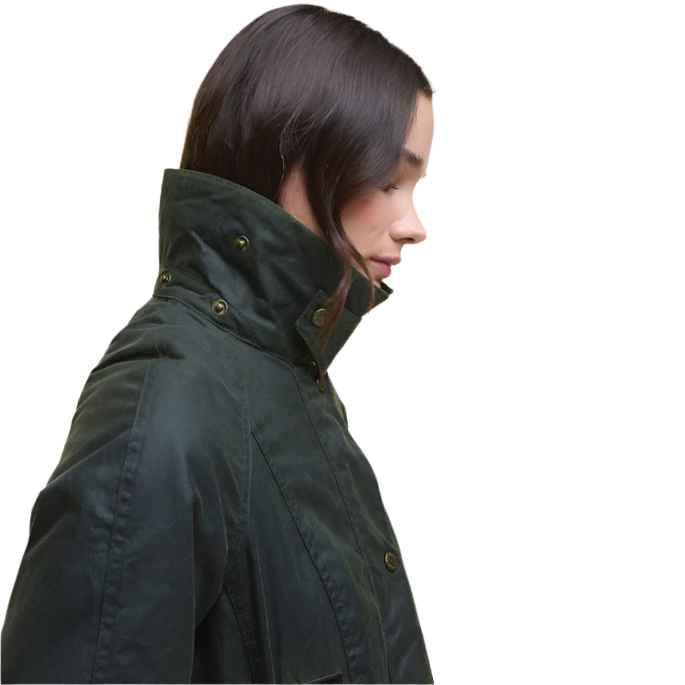 Barbour Ladies Ivy Wax Jacket - Fern