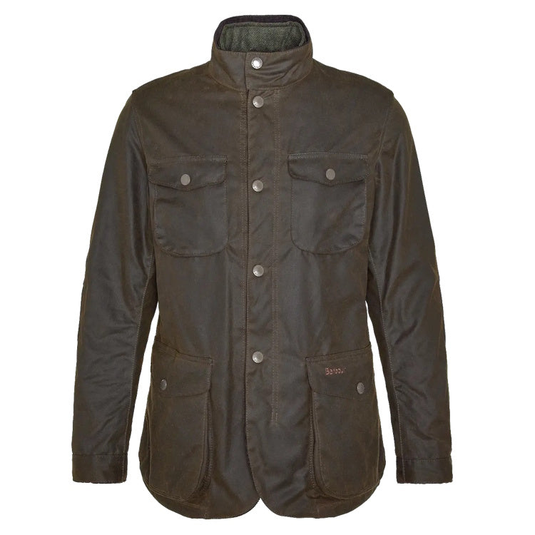 Barbour Ogston Wax Jacket - Olive
