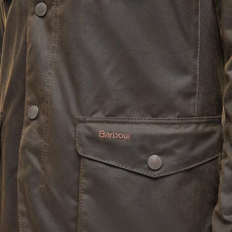 Barbour Ogston Wax Jacket - Olive