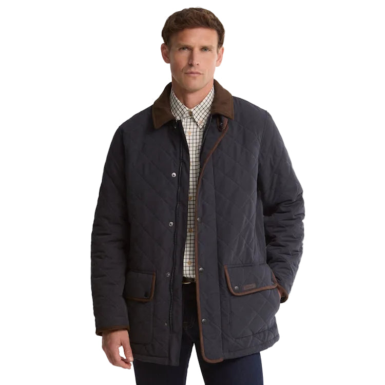 Barbour Thursby Polarquilt Jacket - Dark Navy