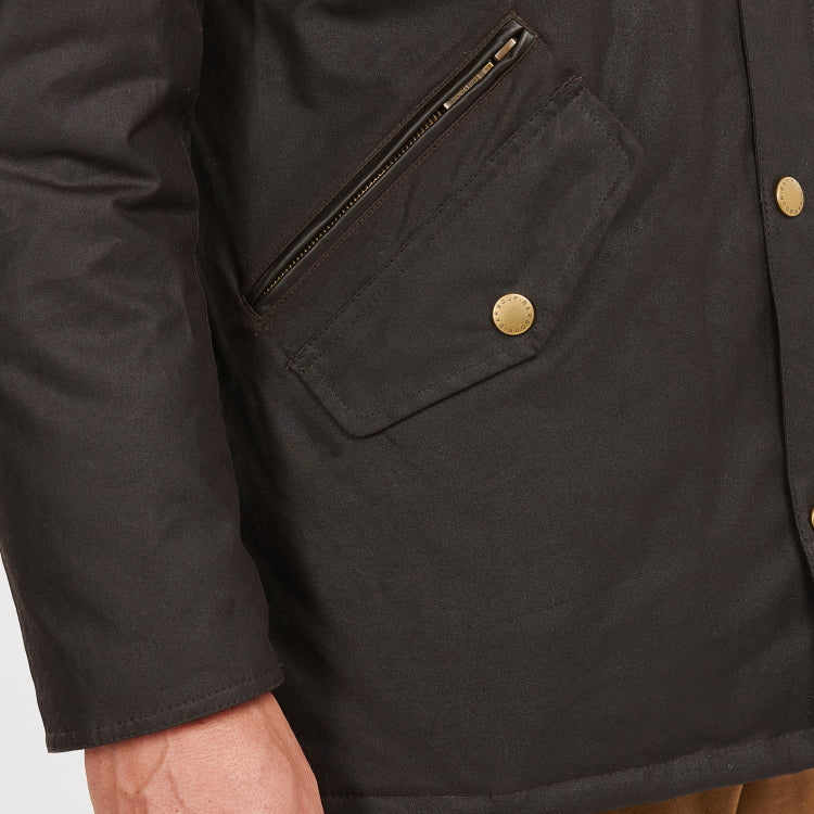 Barbour Prestbury Wax Jacket - Rustic