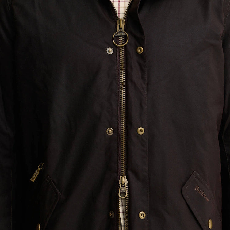Barbour Prestbury Wax Jacket - Rustic