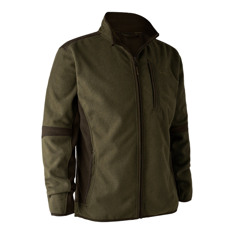 Deerhunter Gamekeeper Bonded Fleece Jacket - Graphite Green Melange