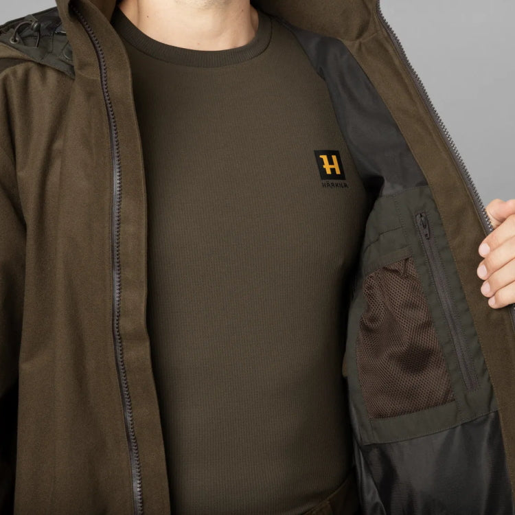 Harkila Forest Hunter GTX Jacket - Hunting Green/Shadow Brown