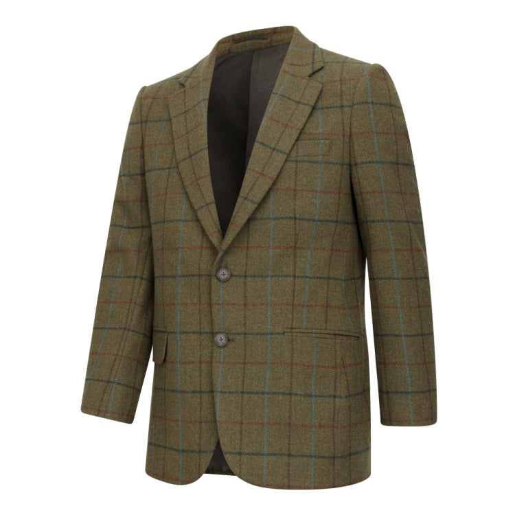 Hoggs Of Fife Kingussie Tweed Sports Jacket - Green/Blue