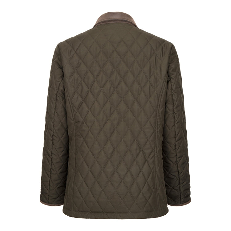 Hoggs of Fife Ladies Ladybank Quilted Jacket - Forest Green