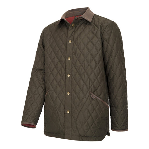 Hoggs of Fife Lochore Gents Quilted Jacket - Forest