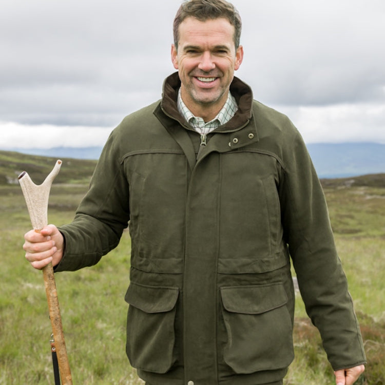 Hoggs of Fife Kincraig Field Waterproof Jacket - Olive Green