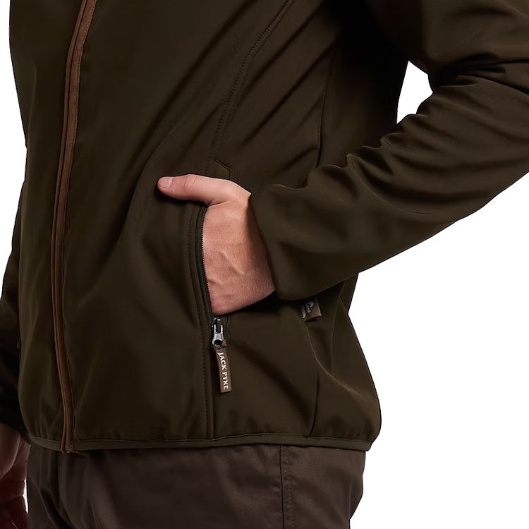 Jack Pyke County Softshell Jacket - Green